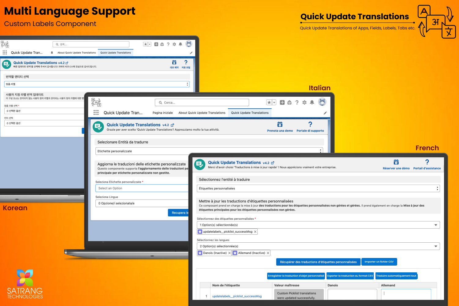 Multi Language Support View 2