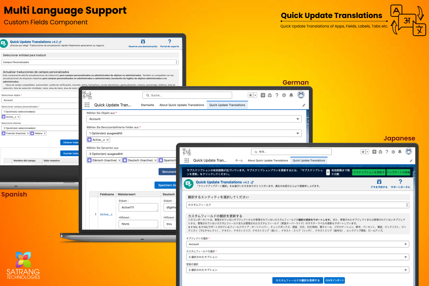 Multi Language Support View 3